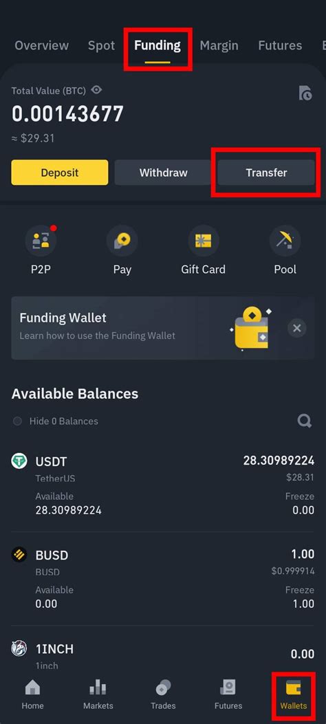 wallet transfer