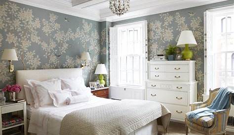Bedroom with Wallpaper Accent Wall that You Must Have HomesFeed