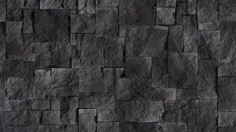 Wallpaper Black Stone Texture