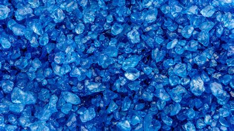 Wallpaper Blue Crystal Background