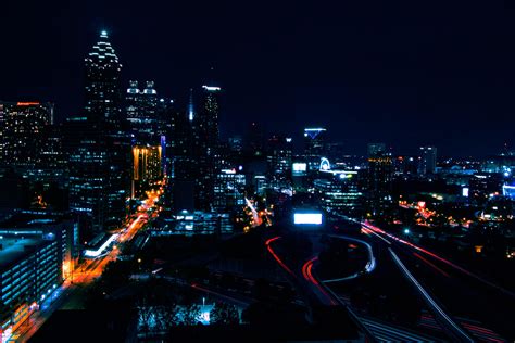 Stunning Night Lights: Captivating City Wallpapers