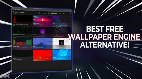 Wallpaper Engine Alternative