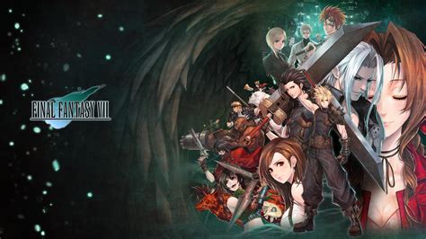 wallpaper final fantasy 7