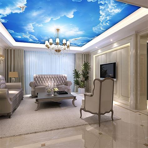 Wallpaper For Ceiling Design