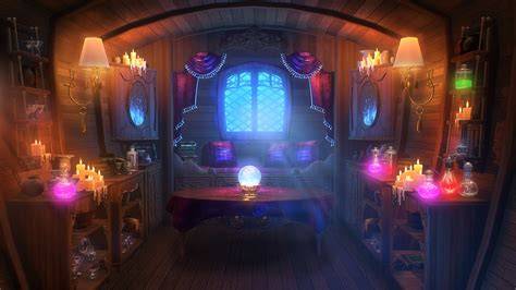 Fortune teller, Dark witch, Wallpaper