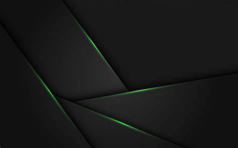 Wallpaper Hd Black Green
