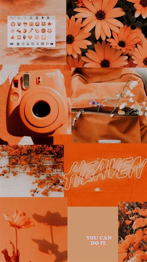 Wallpaper Lockscreen Orange