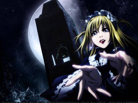 Misa Amane in Black [Death Note] (2328x4144) Animewallpaper