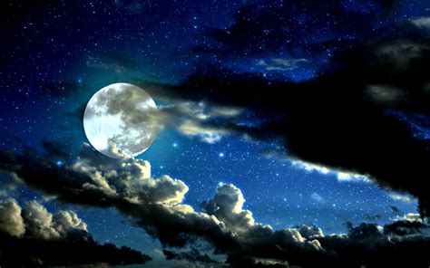 wallpaper night sky moon images