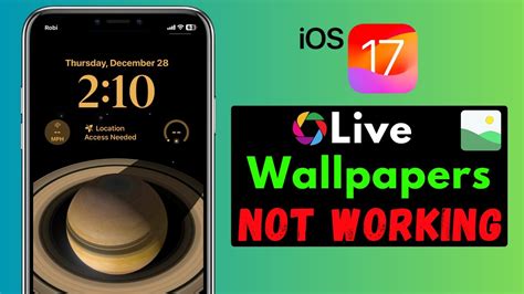 Wallpaper Not Working Background