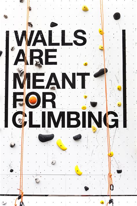 Walls Are Meant For Climbing: An Exciting Adventure Awaits