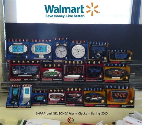 Walmart Alarm Clock Section