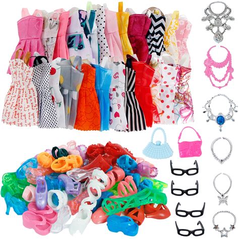 walmart barbie doll clothes and accessories