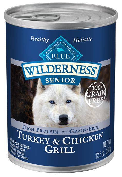 walmart blue wilderness senior dog food