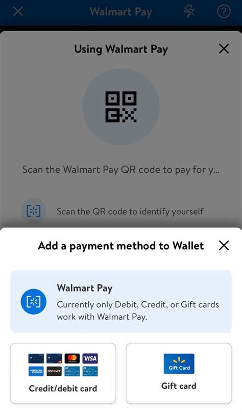 walmart credit card check payment