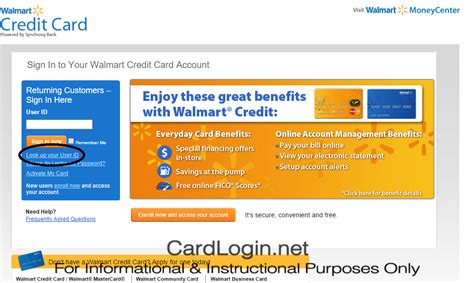 walmart credit card check status