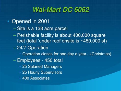 walmart dc 6062
