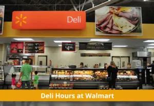 walmart deli hours
