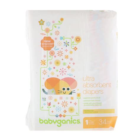 walmart diapers size 6 babyganics