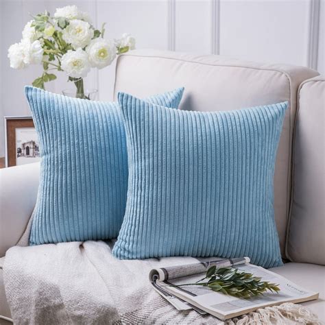 Walmart Light Blue Throw Pillows