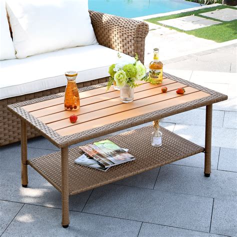 Walmart Patio Coffee Table