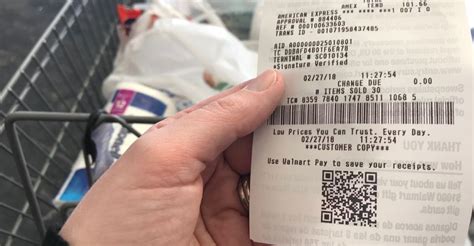 Walmart Receipt Barcode Scanner