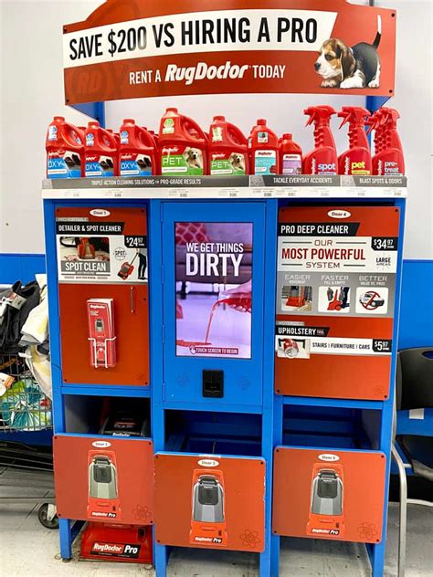 Walmart Rug Cleaner Rental