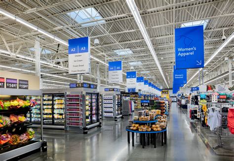 Walmart store interior