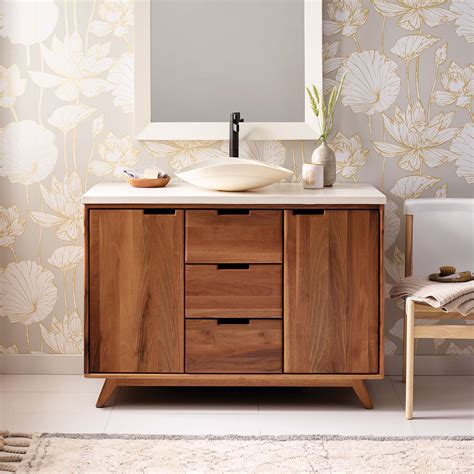 Walnut Bathroom Vanity Top