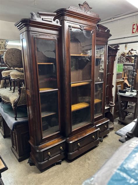 Walnut Bookcase Ebay