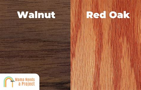 Walnut Hardness Vs Oak