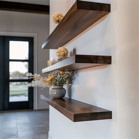 Walnut Shelves For Wall
