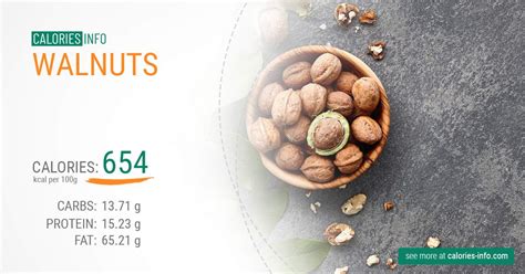 Walnuts Calories Per Serving