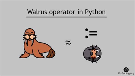 walrus operator in python
