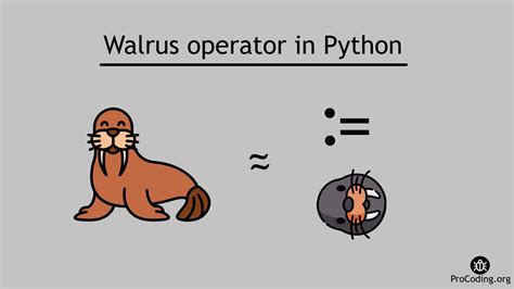 walrus operator python