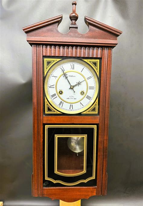 Waltham Wall Clock With Pendulum