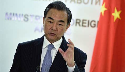 Nothing official about it, but PRC Foreign Minister Wang Yi visits