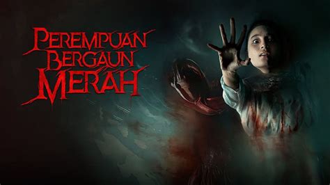 wanita bergaun merah film