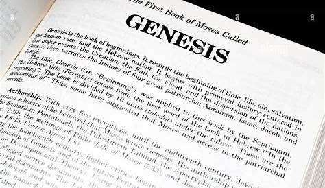 Genesis - Bedeutung