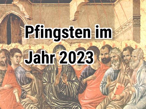 wann ist pfingsten 2023