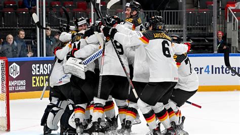 wann spielt die deutsche eishockey mannschaft