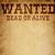 wanted dead or alive poster template