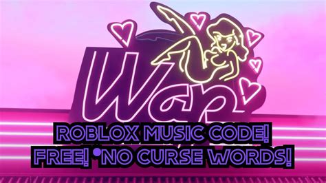 wap roblox song id