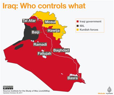 war in iraq map