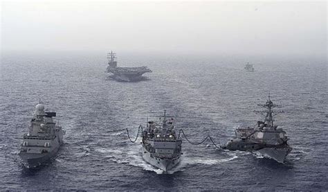 war ships attacked in red sea