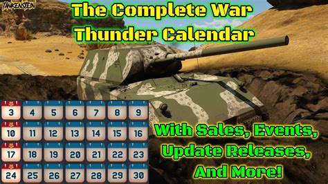 war thunder event calendar 2023