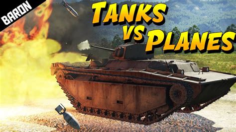War Thunder Tanks Vs Planes