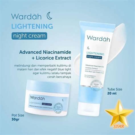 Wardah Lightening Night Cream Review: Rahasia Kulit Cerah Di Malam Hari