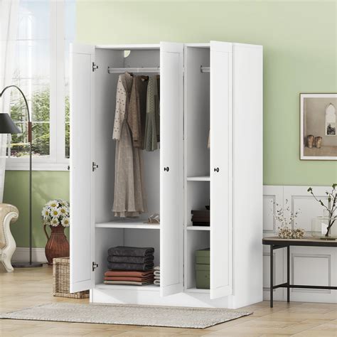 Bedroom wardrobe with hanging space and drawers