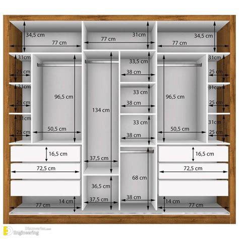 Wardrobe Inside Measurements